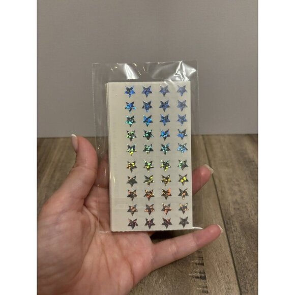 Prismatic Sandylion Stickers Silver Stars, 18 Sheet/36 Mods - Picture 2 of 4